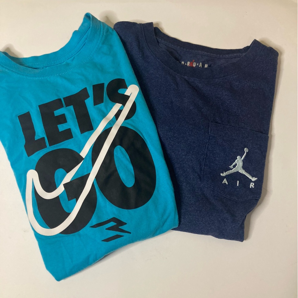 Jordan Kids Tees in Blue and Navy